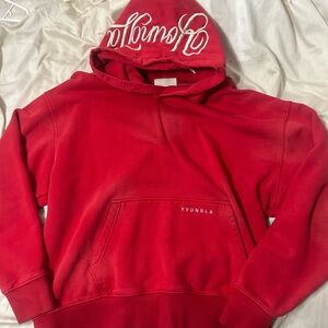 YoungLA Red Hoodie
